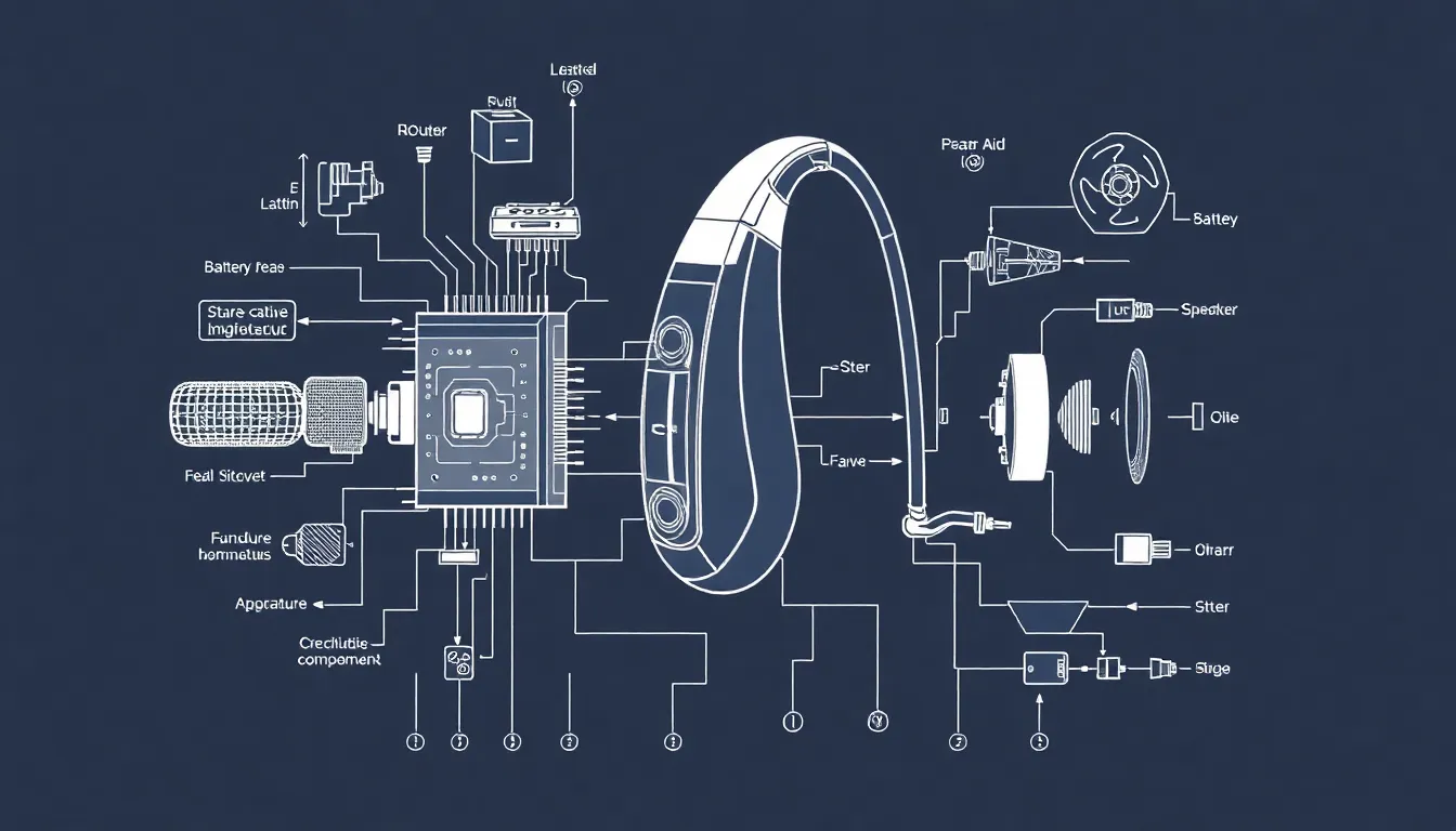 Hearing aid component breakdown